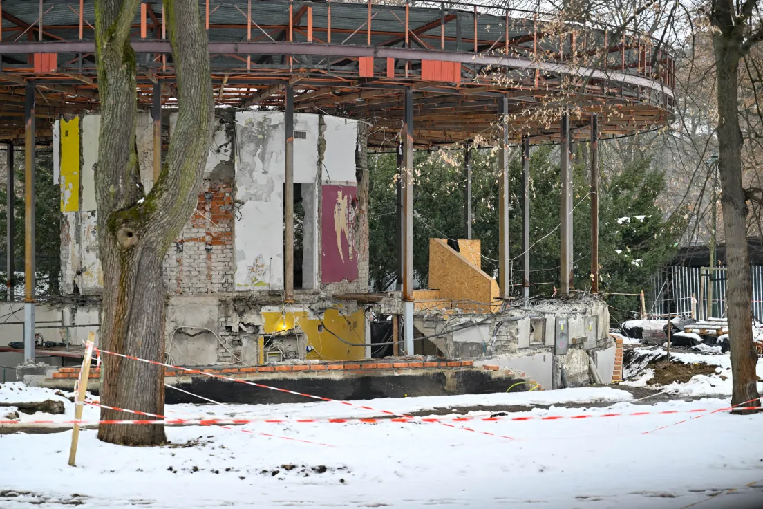 Remont Jordanówki w Parku Jordana
