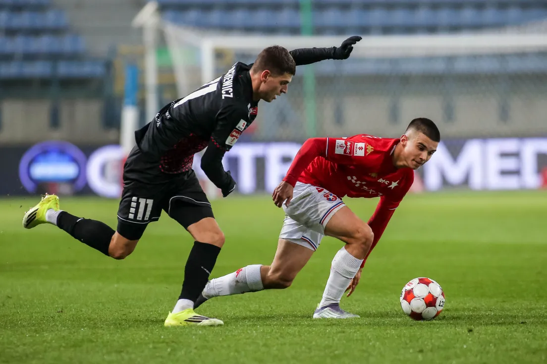 Mecz Wisła Kraków - GKS Tychy