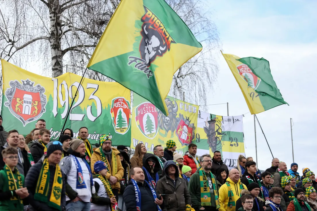 Mecz Puszcza Niepołomice - Stal Rzeszów