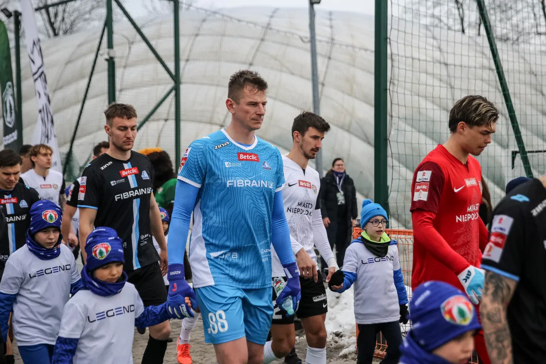 Mecz Puszcza Niepołomice - Stal Rzeszów