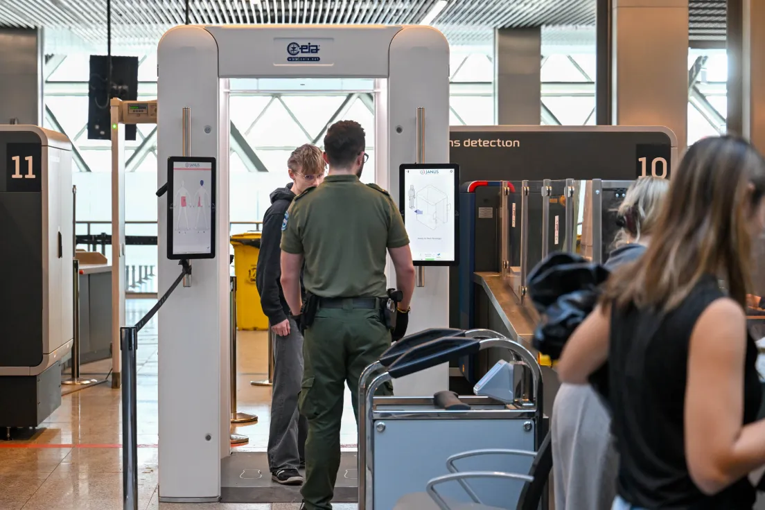 Skaner Body Scanner na lotnisku w Balicach