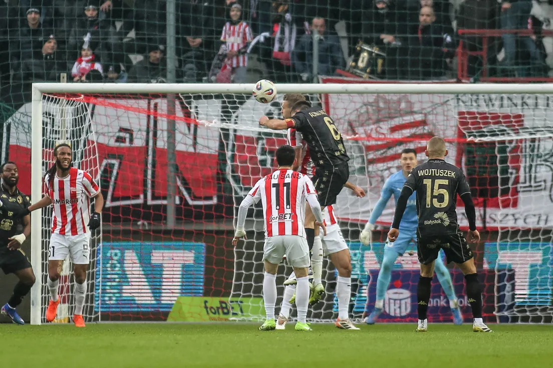 Mecz Cracovia - Jagiellonia Białystok