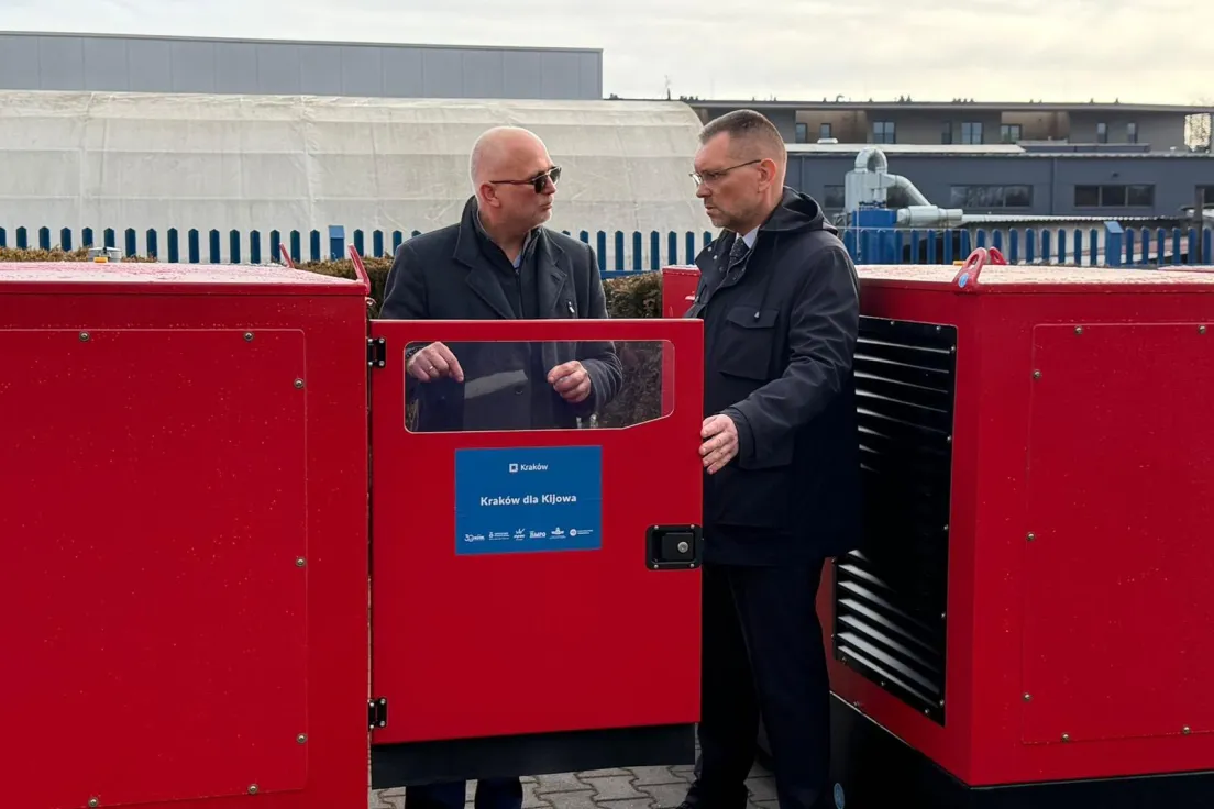 Przekazanie generatorów mocy dla Kijowa