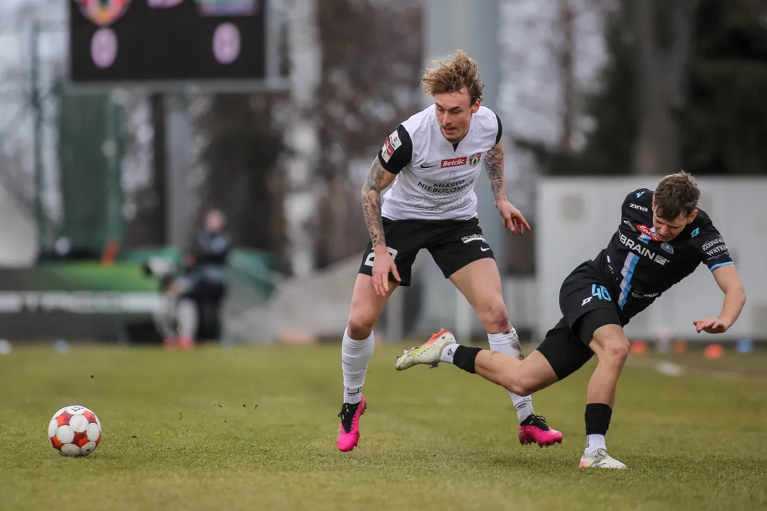 Mecz Puszcza Niepołomice - Stal Rzeszów
