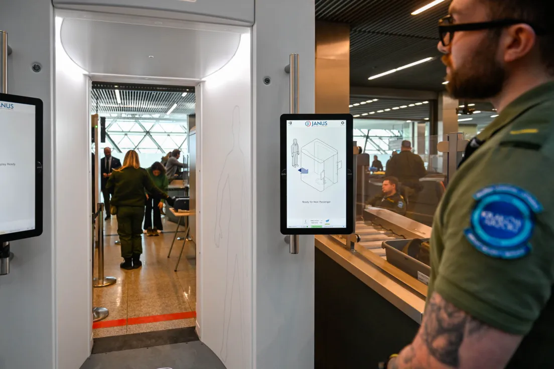 Skaner Body Scanner na lotnisku w Balicach