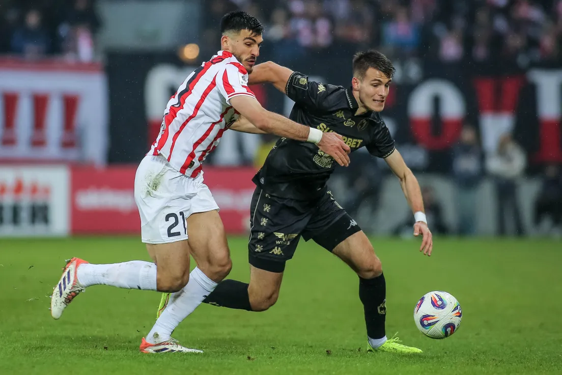 Mecz Cracovia - Jagiellonia Białystok