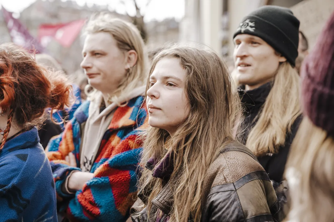 Protest przecwiko budowie Hotelu w miejscu trzech kamienic na ul. Bożego Ciała i Józefa, oraz wywłaszczeniom i eksmisjom.