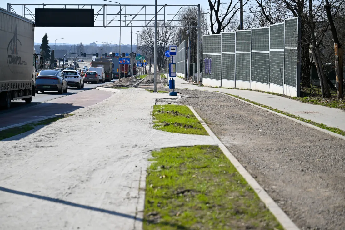 Remont ul. Kocmyrzowskiej