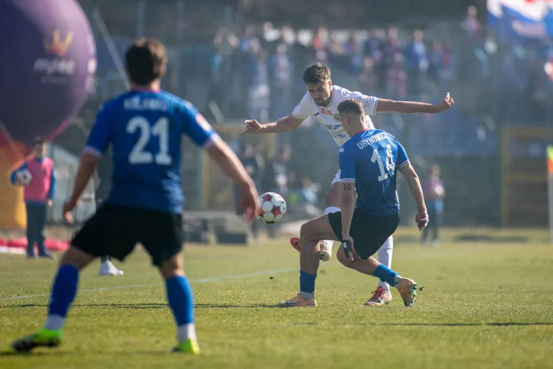 Mecz Hutnik Kraków - Podbeskidzie Bielsko-Biała