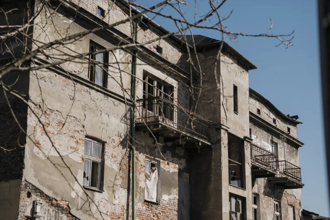 Pustostan przy ul. Grzegórzeckiej