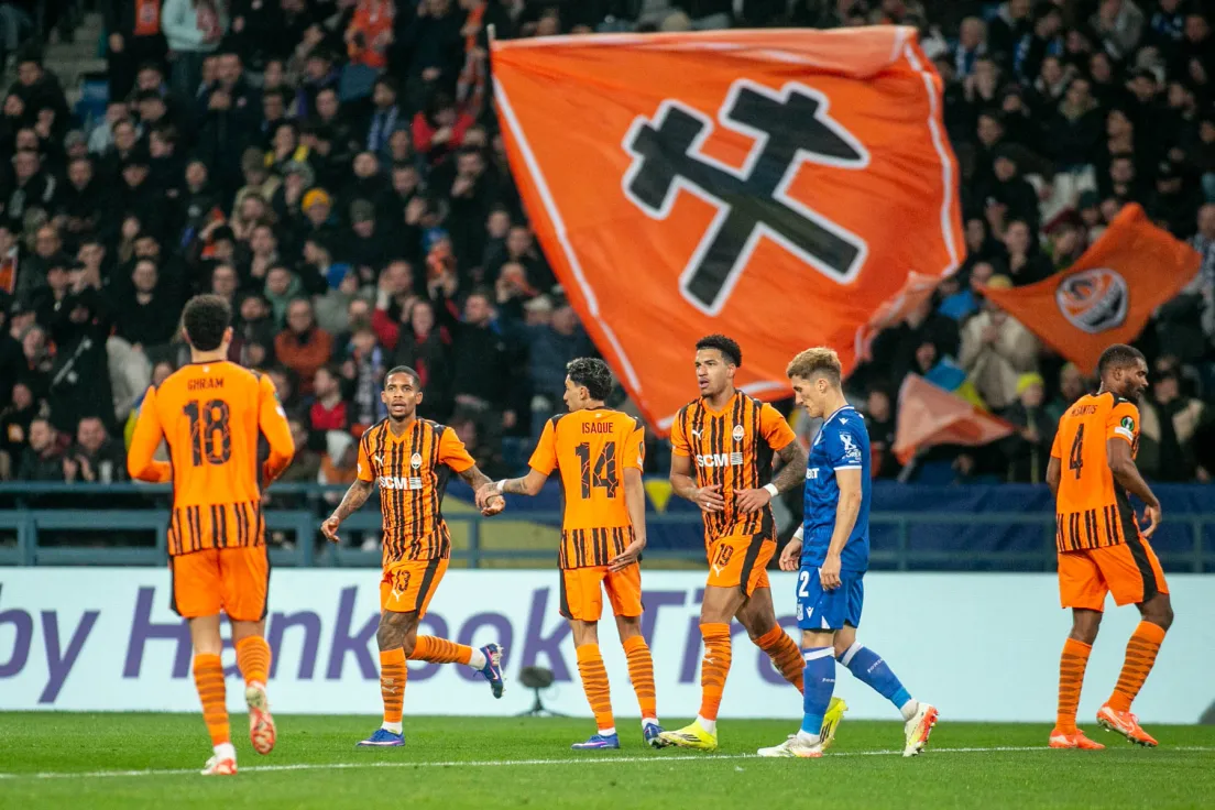 Mecz Lech Poznań - Szachtar Donieck