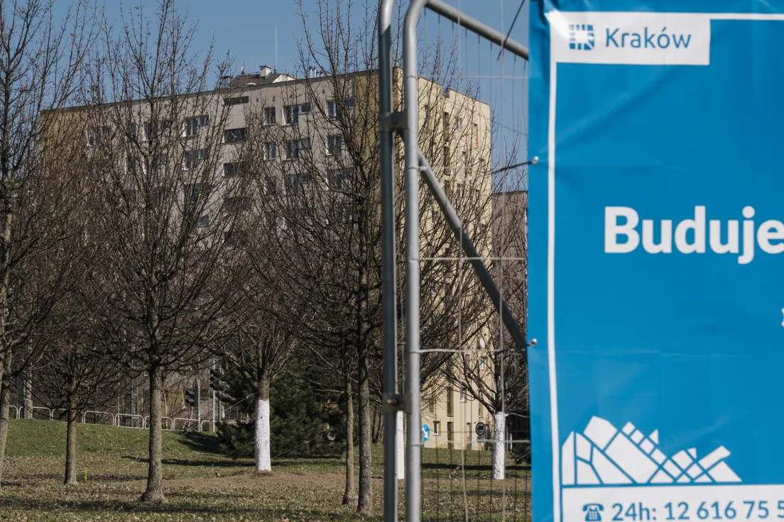 Przygotowania do budowy P&R Bronowice