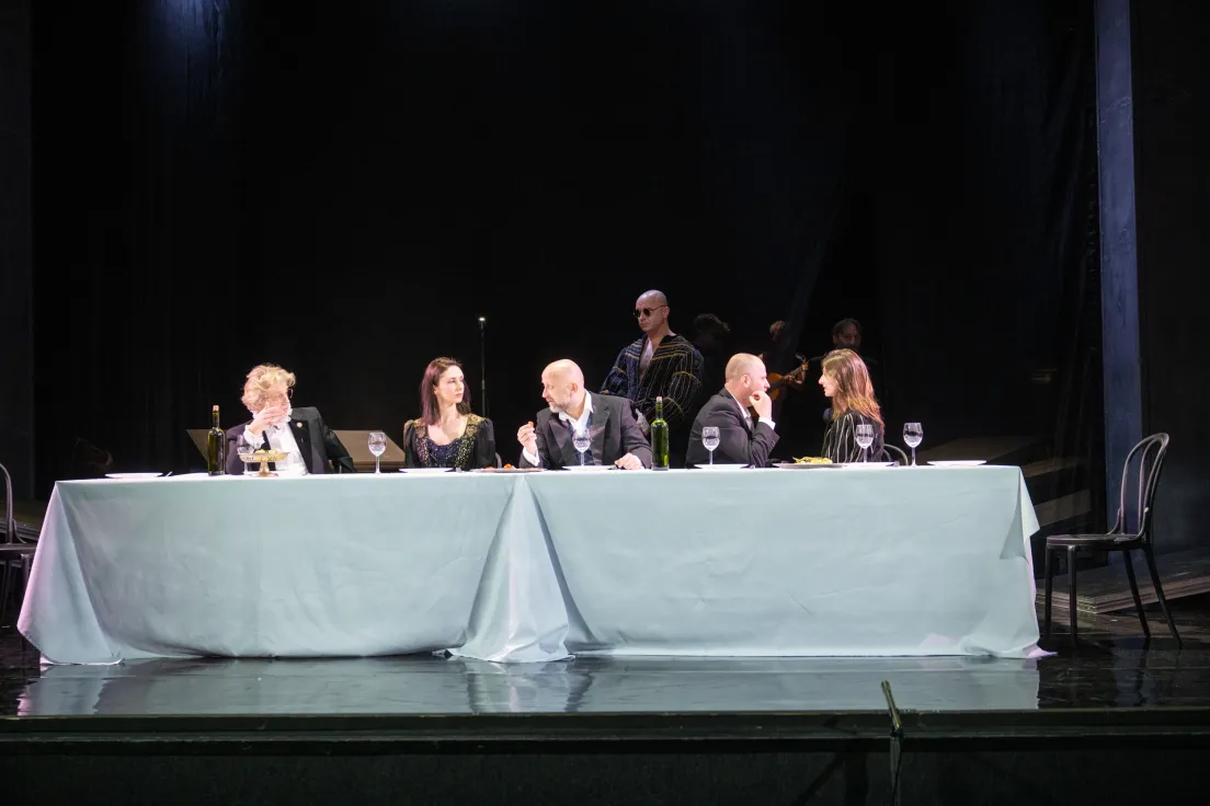 Spektakl „Burza” w teatrze Bagatela