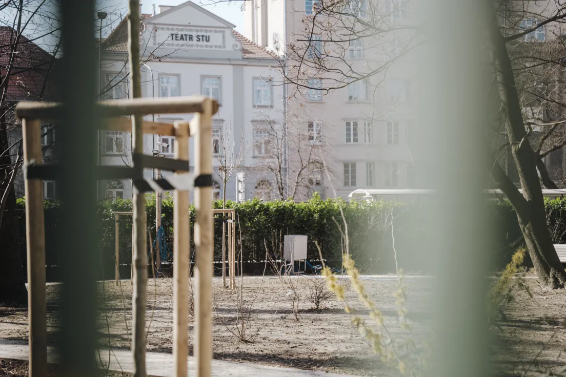Wyremontowana Kossakówka i zmieniająca się przestrzeń wokół niej