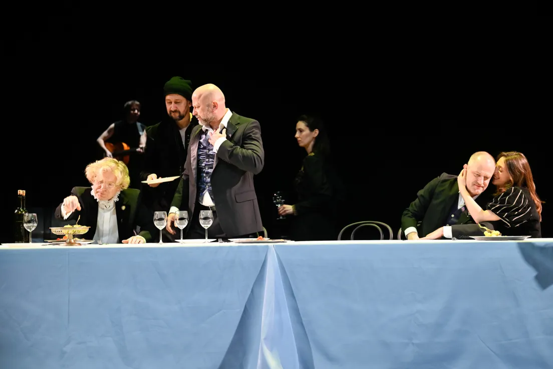 Spektakl „Burza” w teatrze Bagatela