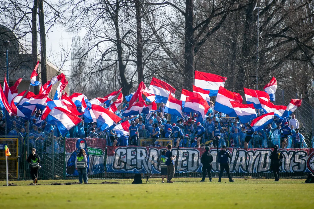 Mecz Hutnik Kraków - Podbeskidzie Bielsko-Biała