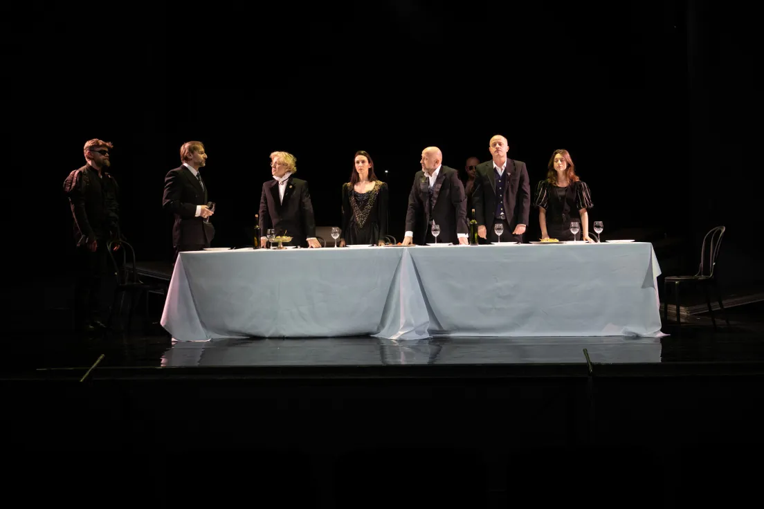 Spektakl „Burza” w teatrze Bagatela