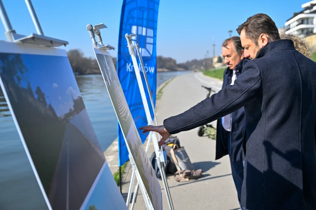 Przedstawienie planów rewitalizacji bulwarów wiślanych