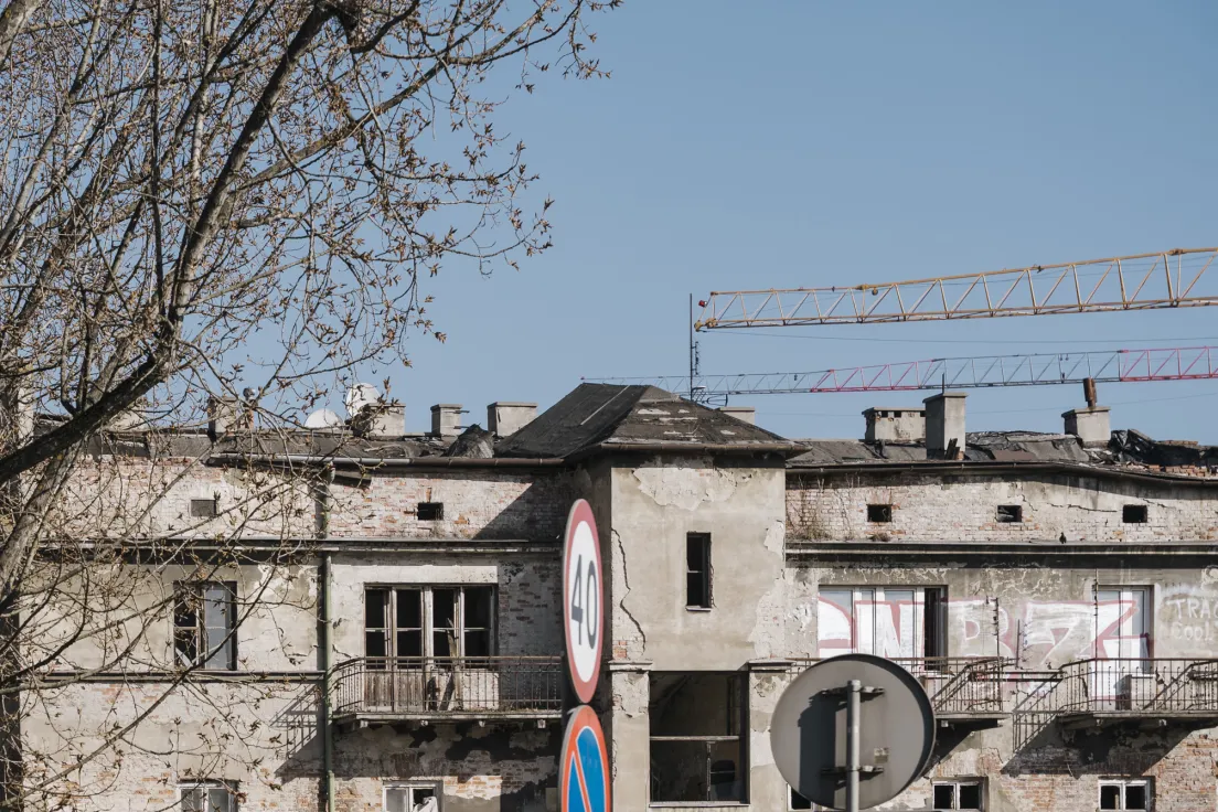 Pustostan przy ul. Grzegórzeckiej