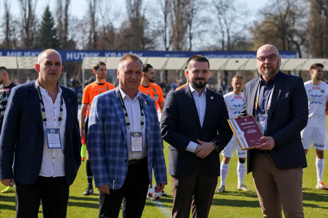 Mecz Hutnik Kraków - Podbeskidzie Bielsko-Biała
