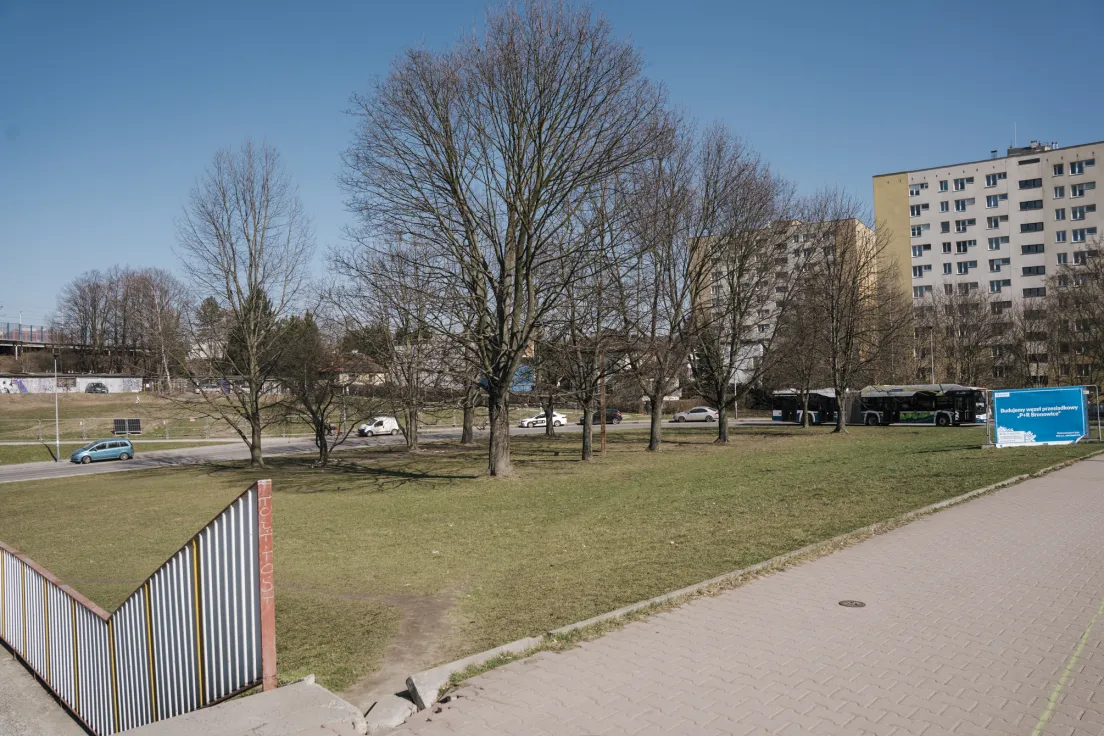 Przygotowania do budowy P&R Bronowice