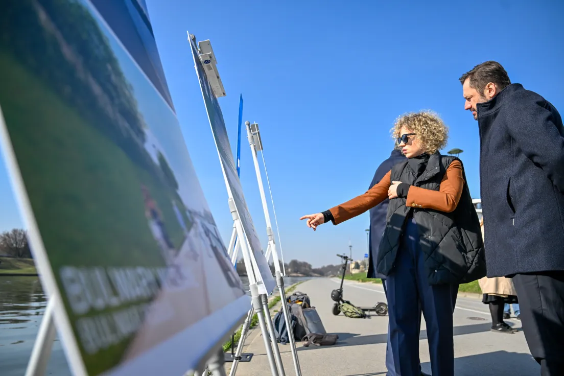 Przedstawienie planów rewitalizacji bulwarów wiślanych