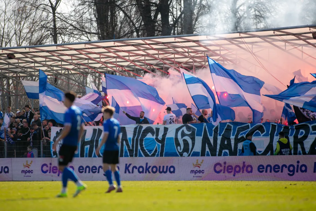 Mecz Hutnik Kraków - Podbeskidzie Bielsko-Biała
