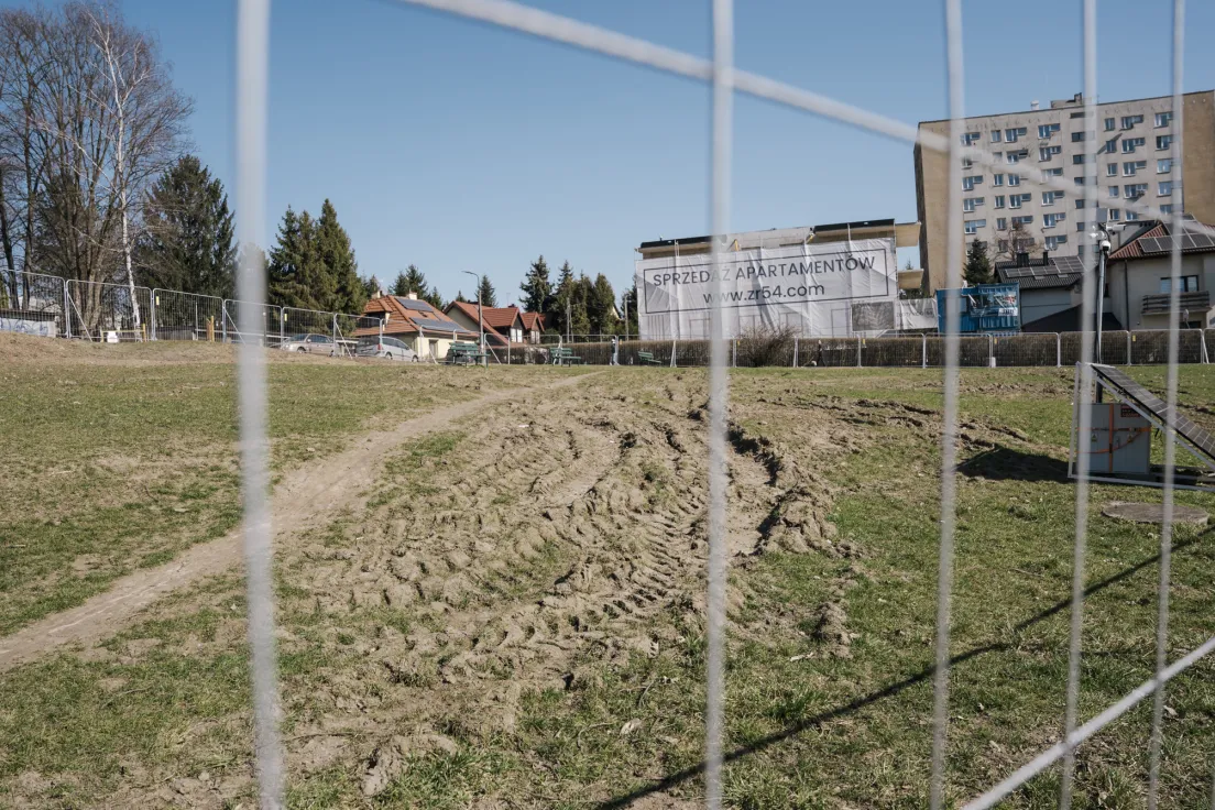 Przygotowania do budowy P&R Bronowice
