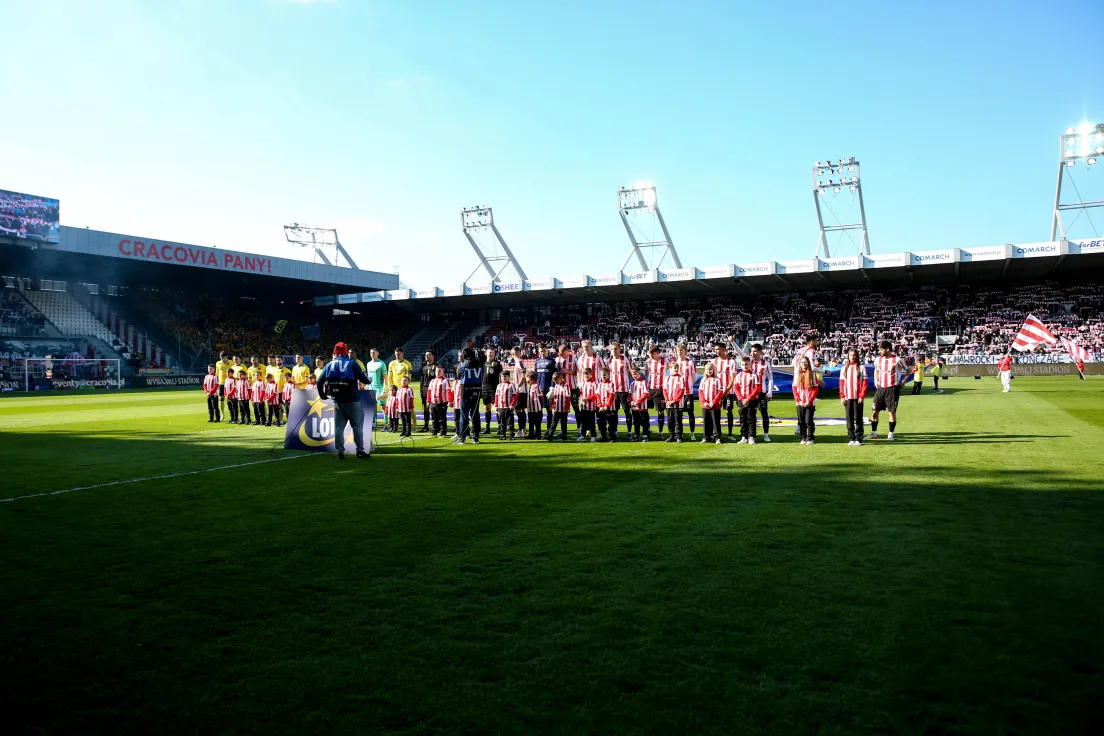 Mecz Cracovia - GKS Katowice