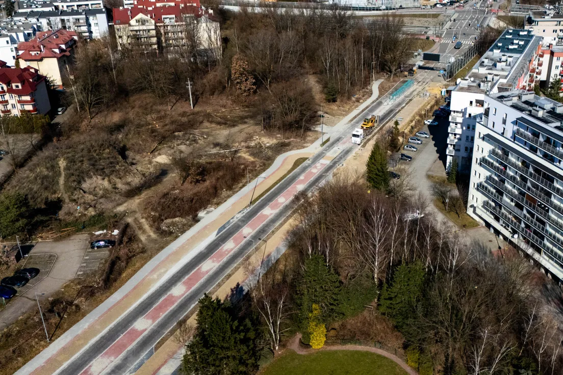 Przebieg ulicy 8 Pułku Ułanów