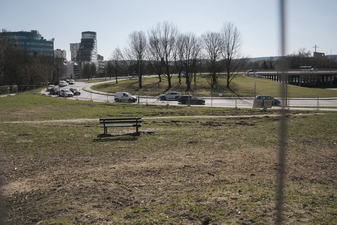 Przygotowania do budowy P&R Bronowice