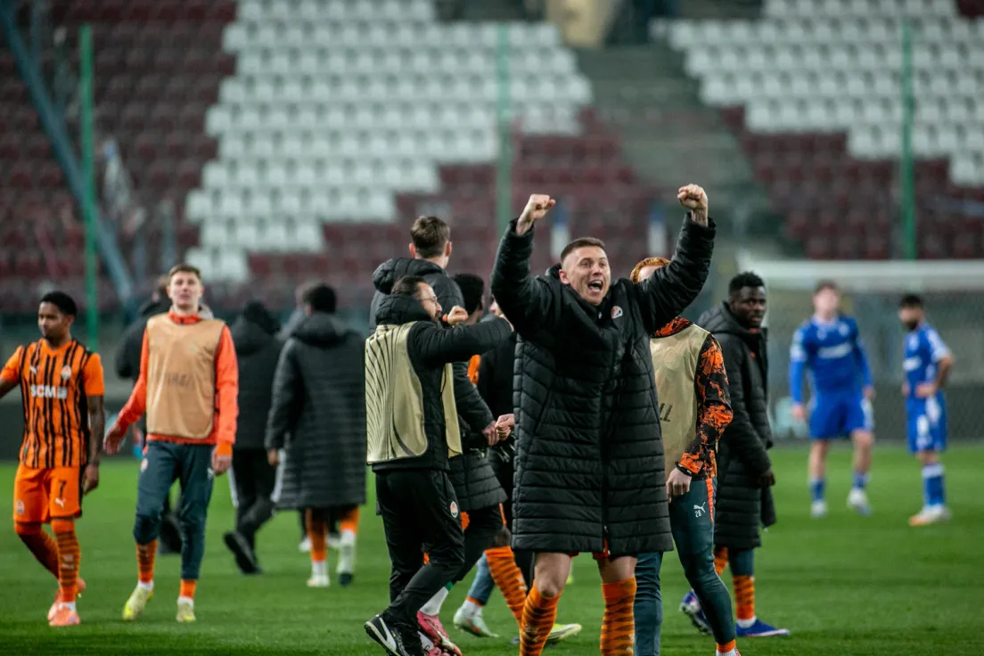 Mecz Szachtar Donieck - Lech Poznań