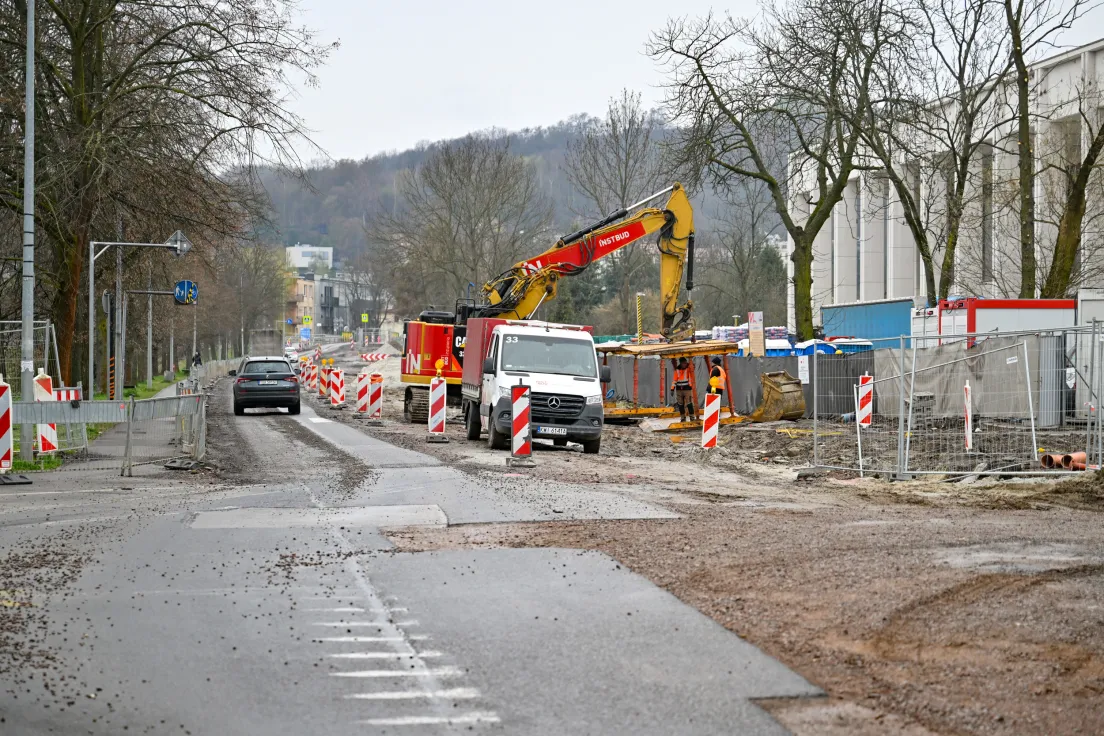 Remont ul. Piastowskiej