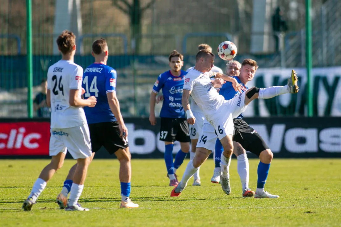 Mecz Hutnik Kraków - Podbeskidzie Bielsko-Biała