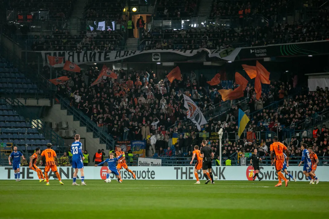 Mecz Szachtar Donieck - Lech Poznań