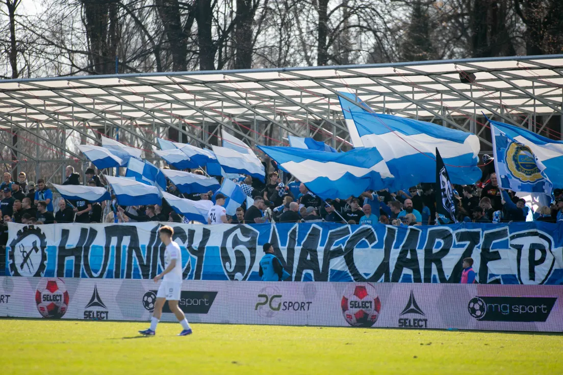 Mecz Hutnik Kraków - Podbeskidzie Bielsko-Biała