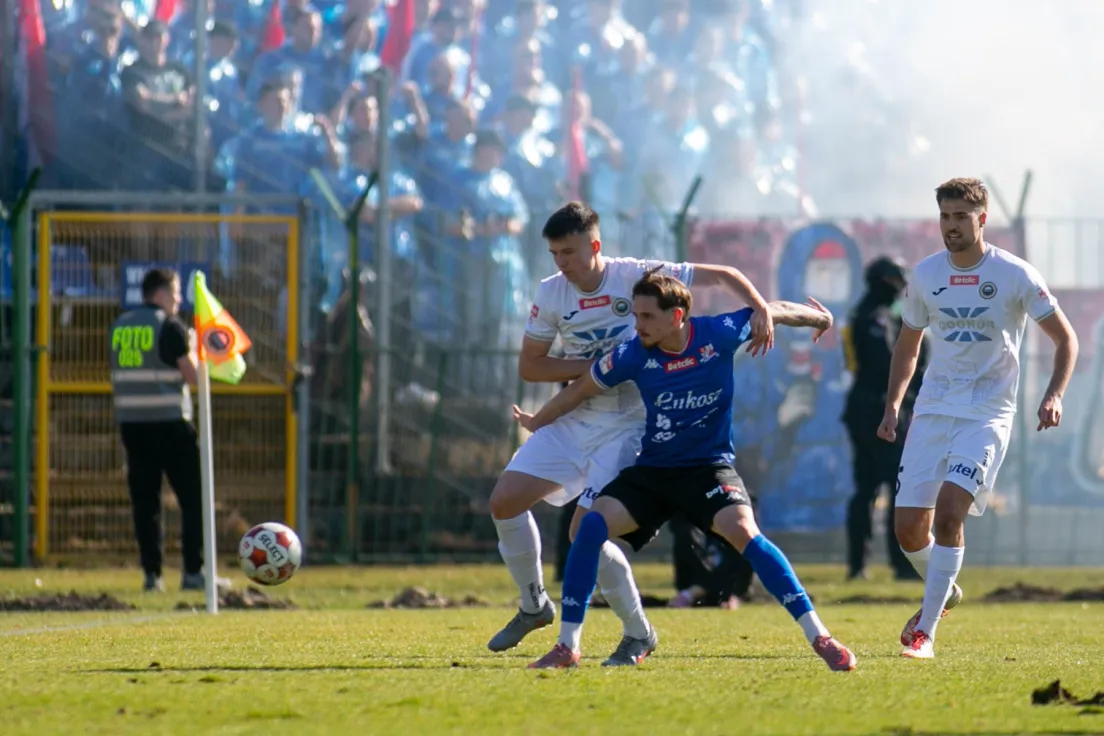 Mecz Hutnik Kraków - Podbeskidzie Bielsko-Biała