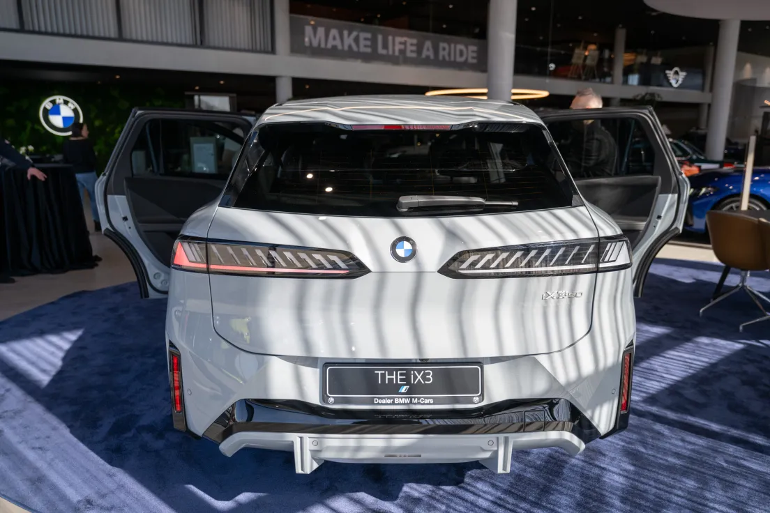 Premiera elektrycznego BMW iX3 w salonie M-Cars na Conrada