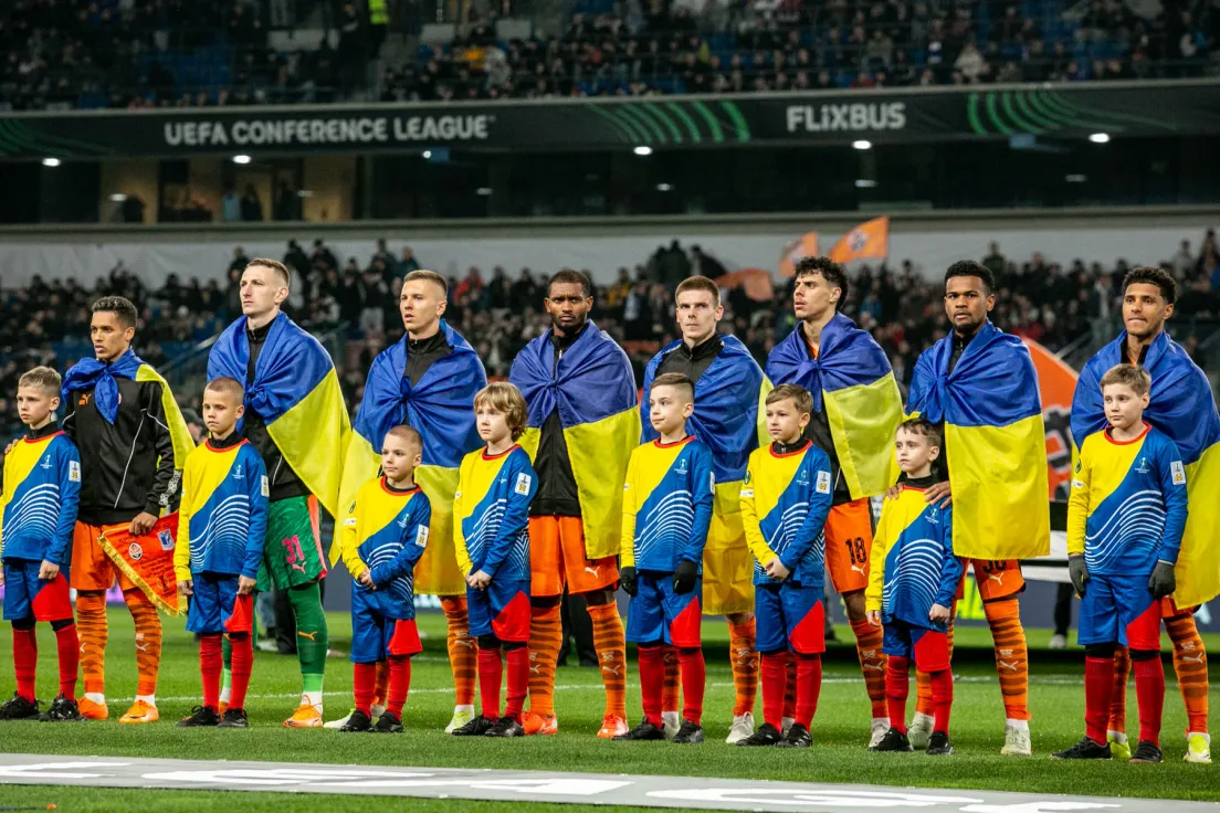 Mecz Szachtar Donieck - Lech Poznań