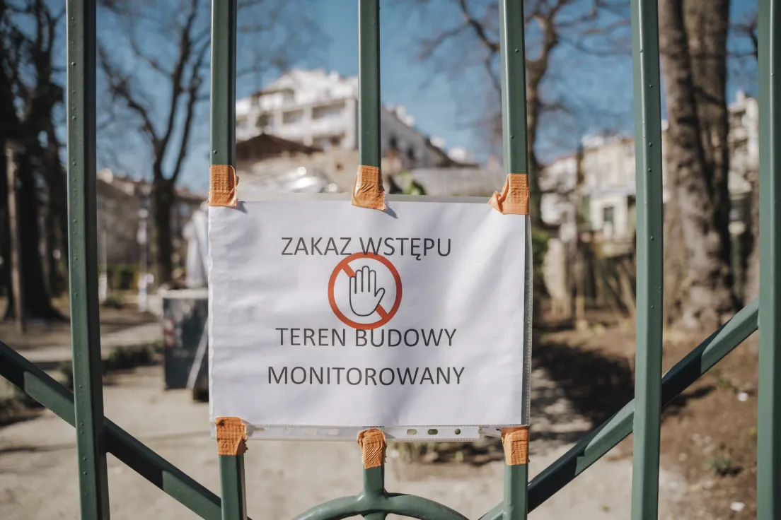 Wyremontowana Kossakówka i zmieniająca się przestrzeń wokół niej