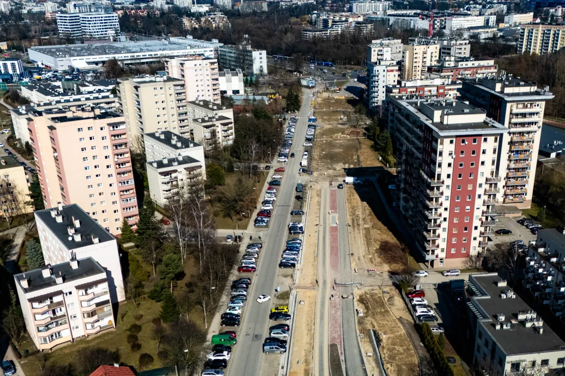 Przebieg ulicy 8 Pułku Ułanów
