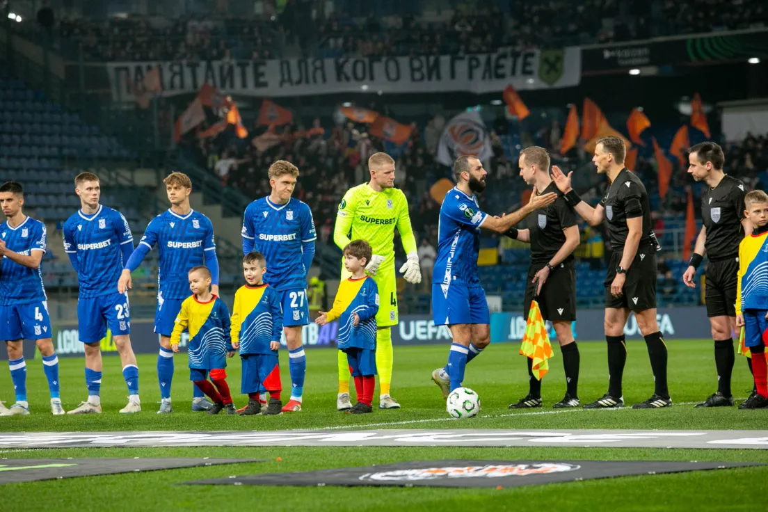 Mecz Szachtar Donieck - Lech Poznań