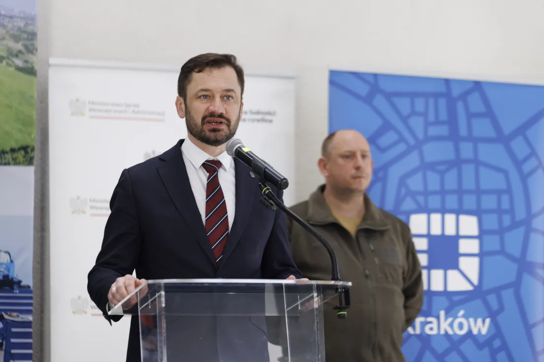 Prezydent Aleksander Miszalski i wojewoda Krzysztof Jan Klęczar