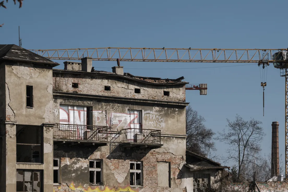 Pustostan przy ul. Grzegórzeckiej
