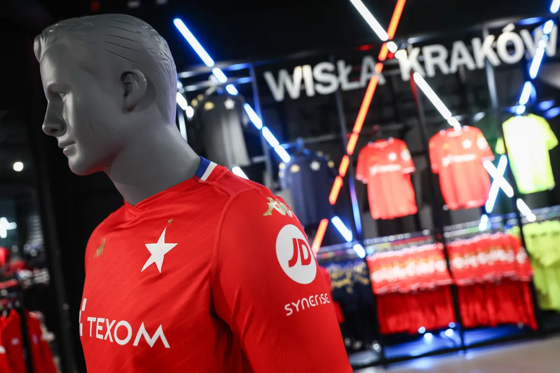 JD Sports nowym sponsorem Wisły Kraków