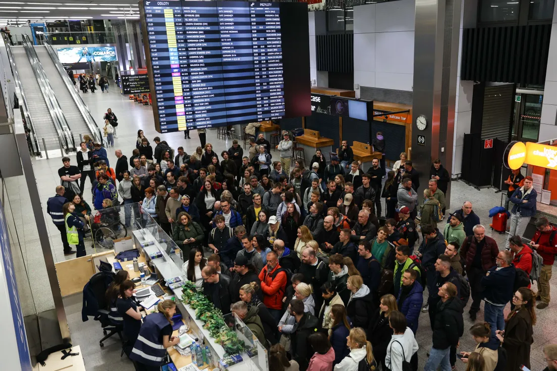 Testy tymczasowej poczekalni przedodlotowej Pre-Boarding Zone w Kraków Airport