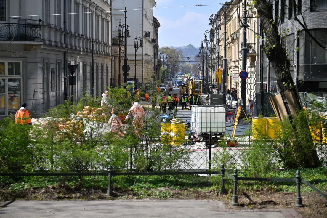 Skrzyżowanie ulic Straszewskiego i Piłsudskiego