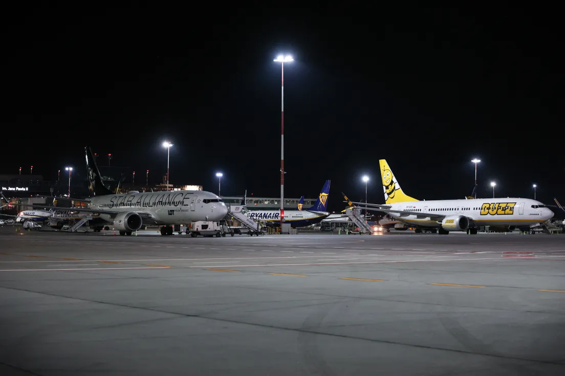 Testy tymczasowej poczekalni przedodlotowej Pre-Boarding Zone w Kraków Airport
