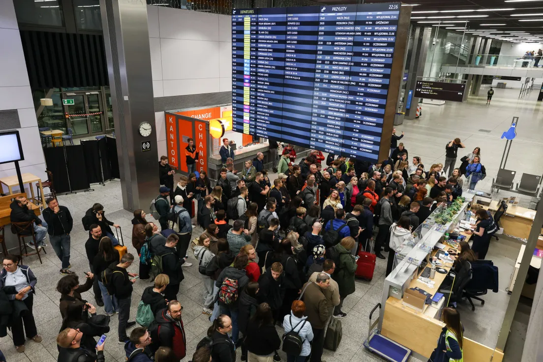 Testy tymczasowej poczekalni przedodlotowej Pre-Boarding Zone w Kraków Airport