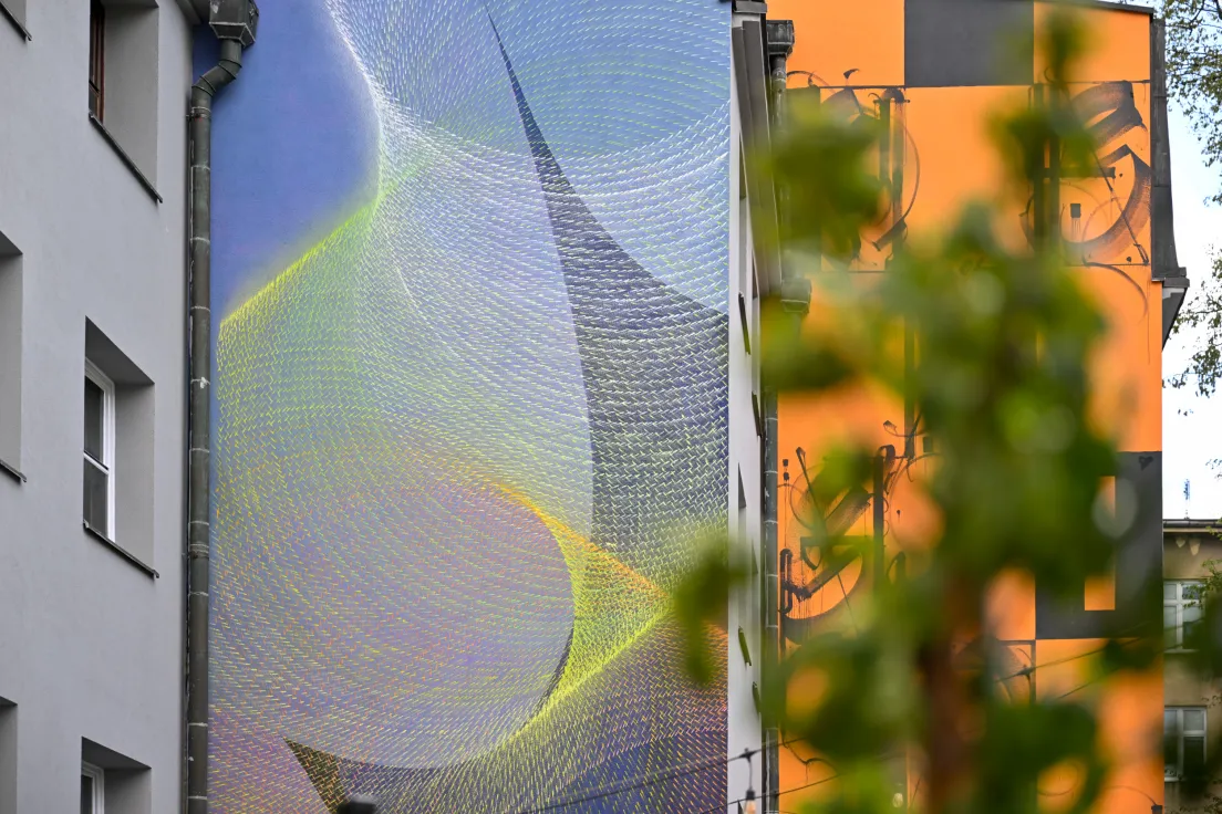 Nowy mural przy Piłsudskiego